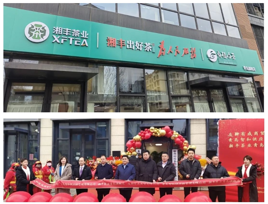 青島旗艦店盛大開業!湘豐茶業集團全國布局再下一城 青島旗艦店盛大開業!湘豐茶業集團全國布局再下一城